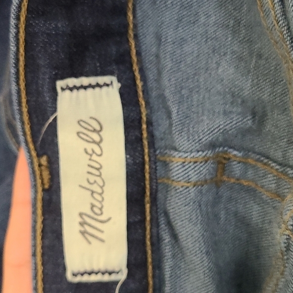 Madewell 10'' High Rise Skinny Raw Hem Sz 26 - Picture 4 of 6